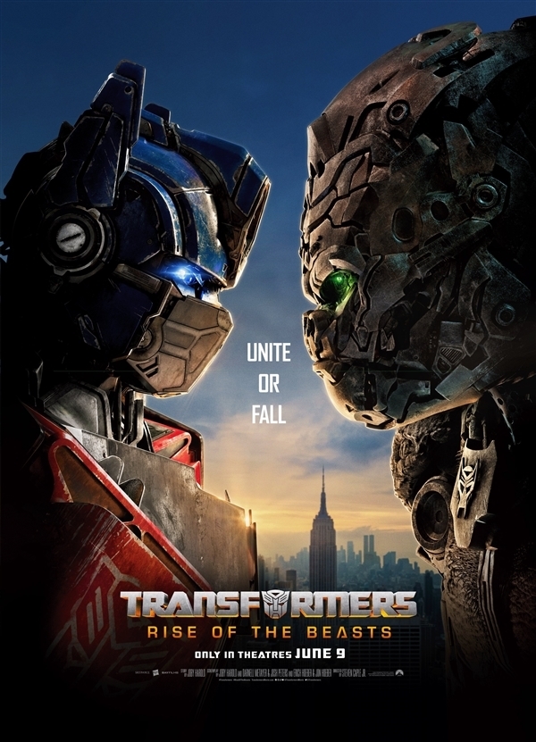 6月9日上映！《变形金刚7》IMAX海报发布：汽车人、猛兽侠集结